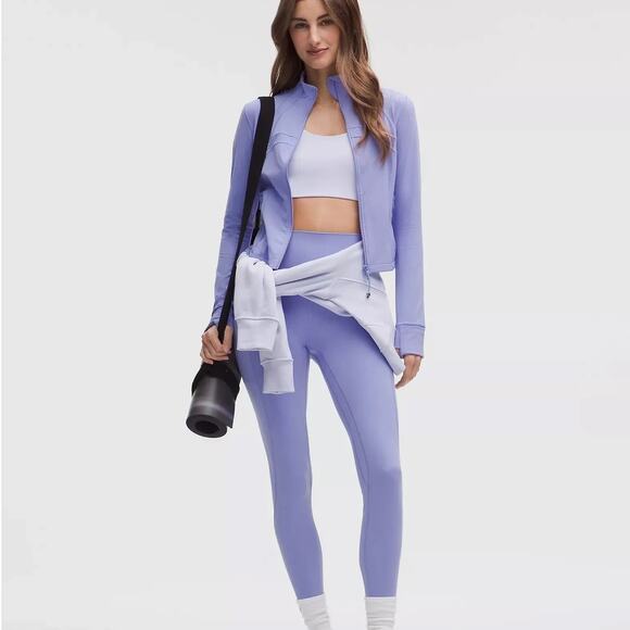 NEW Lululemon Define Cropped Jacket Nulu in Dusty Lilac Size 10 - Picture 4 of 10